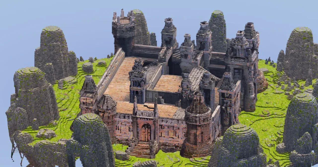 Minecraft Stone Castle — Minecraft Build by StrongholdStudios