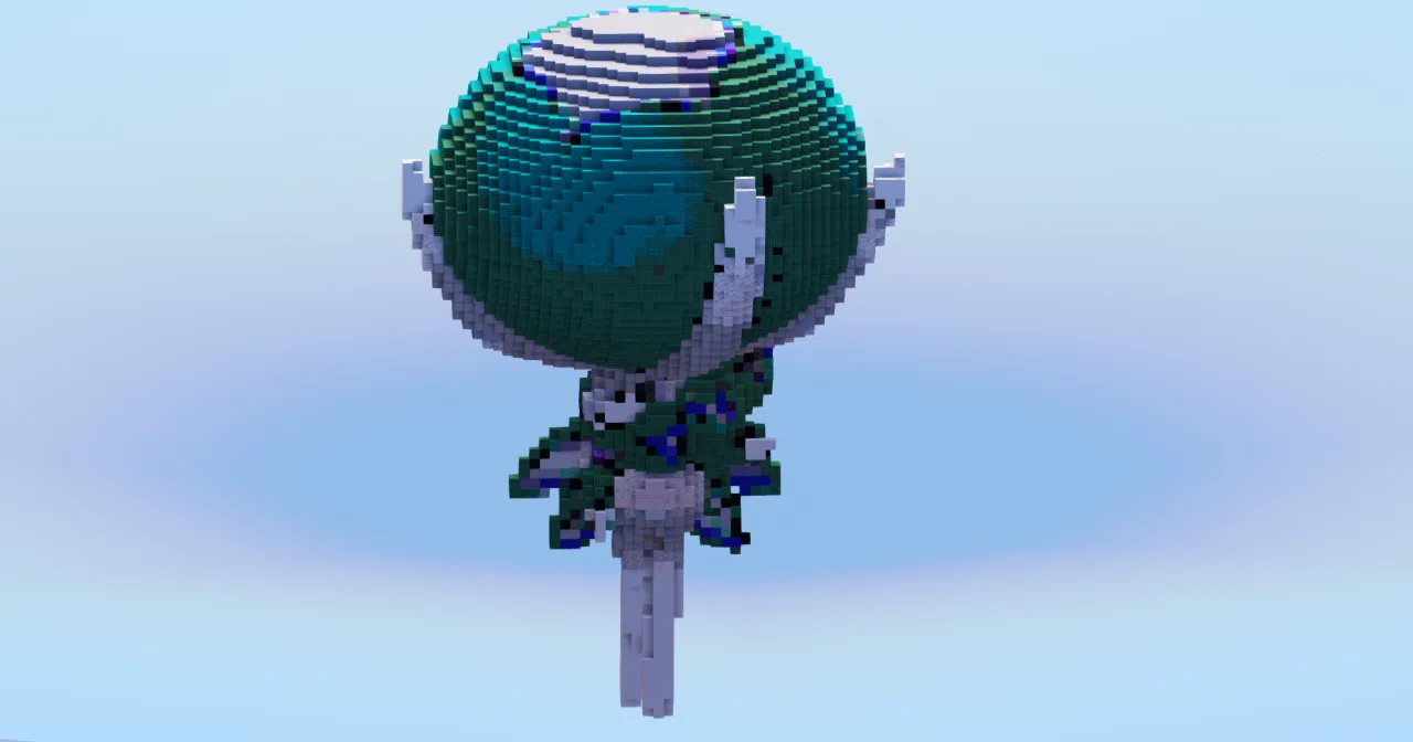 Calyrex — Minecraft Build by LeonisBuilds