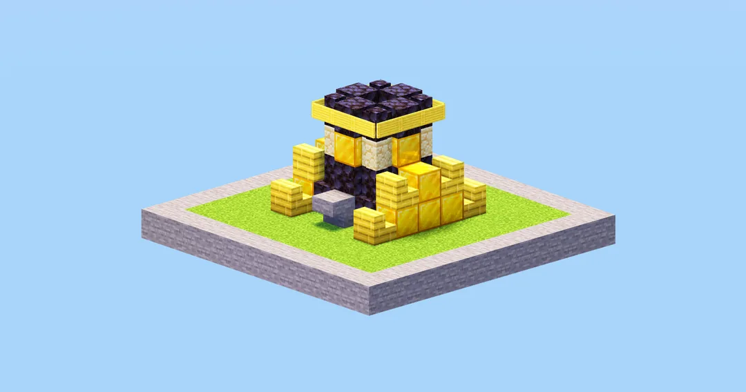 Clash of Clans Mortar Level 5 — Minecraft Build by LeonisBuilds
