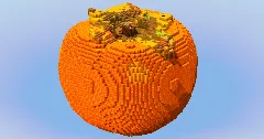 Persimmon Fruit — Minecraft Build by LeonisBuilds (2)