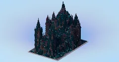Deep Dark Gothic Cathedral v2 — Minecraft Build by LeonisBuilds (2)