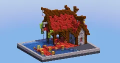 Mangrove Red Medieval Wharf — Minecraft Build by LeonisBuilds (2)