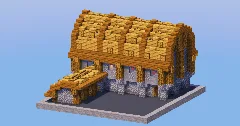 Oak Medieval Barn — Minecraft Build by LeonisBuilds (2)