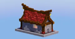 Mangrove Red Medieval House 12 — Minecraft Build by LeonisBuilds (1)