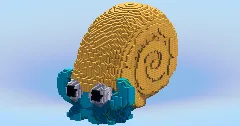 Omanyte — Minecraft Build by LeonisBuilds (1)