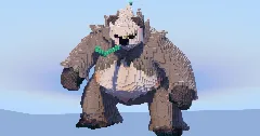 Pangoro — Minecraft Build by LeonisBuilds (1)