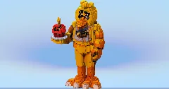 Chica the Chicken — Minecraft Build by LeonisBuilds (1)