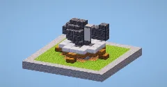 Clash of Clans Cannon Level 6 — Minecraft Build by LeonisBuilds (2)