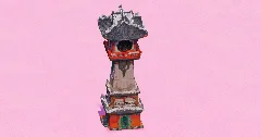 Korean Clock Tower — Minecraft Build by EasternRealms (1)