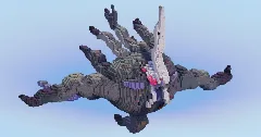 Mega Darkrai — Minecraft Build by LeonisBuilds (2)