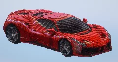 Ferrari — Minecraft Build by LeonisBuilds (1)