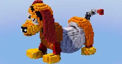 Slinky Dog from Disney Toy Story — Minecraft Build by LeonisBuilds (2)