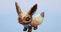 Eevee — Minecraft Build by LeonisBuilds (1)