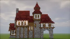 Medieval House — Minecraft Build by claraneto (4)