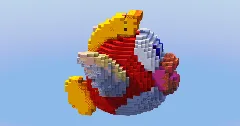 Cheep Cheep from Super Mario — Minecraft Build by LeonisBuilds (1)