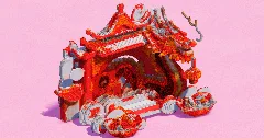 Papercraft Dragon Temple — Minecraft Build by EasternRealms (1)