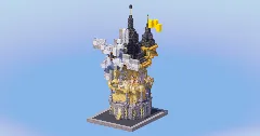 Birch Medieval Windmill - Minecraft Build by LeonisBuilds - MinecraftSchem