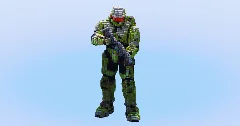 Master Chief from Halo — Minecraft Build by LeonisBuilds (2)