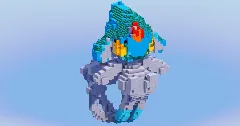 Azelf from Pokemon — Minecraft Build by LeonisBuilds (1)