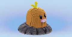 Alolan Diglett — Minecraft Build by LeonisBuilds (2)