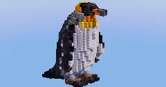 Emperor Penguin Small — Minecraft Build by LeonisBuilds (2)