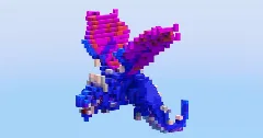 Dragon from Clash of Clans — Minecraft Build by LeonisBuilds (2)