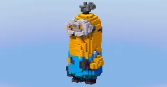 Kevin from Minions — Minecraft Build by LeonisBuilds (1)