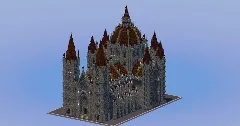 Gothic Cathedral v2 Tuff Version — Minecraft Build by LeonisBuilds (1)