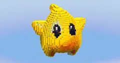 Yellow Star from Super Mario — Minecraft Build by LeonisBuilds (1)