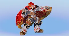 Ganondorf from The Legend of Zelda — Minecraft Build by LeonisBuilds (1)