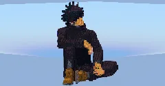 Megumi Fushiguro — Minecraft Build by LeonisBuilds (1)