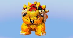 Bowser from Super Mario — Minecraft Build by LeonisBuilds (1)
