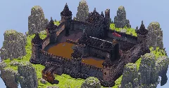 Large Medieval Castle — Minecraft Build by StrongholdStudios (2)