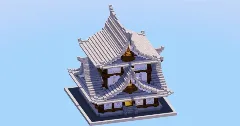 Japanese Temple Gray Version — Minecraft Build by LeonisBuilds (2)