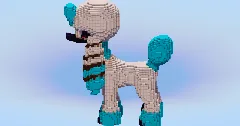 Furfrou La Reine — Minecraft Build by LeonisBuilds (3)