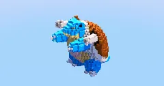 Blastoise from Pokemon — Minecraft Build by LeonisBuilds (2)