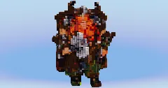 Stoick The Vast from How To Train Your Dragon — Minecraft Build by LeonisBuilds (2)