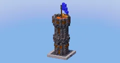Small Dark Medieval Tower — Minecraft Build by LeonisBuilds (1)