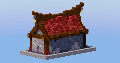 Mangrove Red Medieval House 12 — Minecraft Build by LeonisBuilds (2)