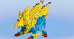 Mega Manectric from Pokemon — Minecraft Build by LeonisBuilds (2)