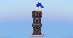 Small Dark Medieval Tower — Minecraft Build by LeonisBuilds (3)