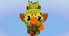 Grookey from Pokemon — Minecraft Build by LeonisBuilds (2)