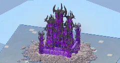 Dark Amethyst Fantasy Castle 400x400 Blocks Fully Built Map — Minecraft Build by LeonisBuilds (1)