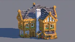 Medieval House – Fully Decorated Interior | Download — Minecraft Build by RaekonBuilds (3)
