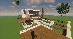 LA Modern House — Minecraft Build by ArchitectCraft (4)