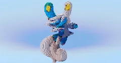 Mega Meowstic — Minecraft Build by LeonisBuilds (1)