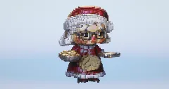 Mrs Claus — Minecraft Build by LeonisBuilds (1)