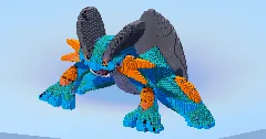 Swampert — Minecraft Build by LeonisBuilds (1)