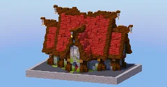 Mangrove Red Medieval House 9 — Minecraft Build by LeonisBuilds (2)