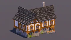 Medieval House 3 — Minecraft Build by MellowHat (1)